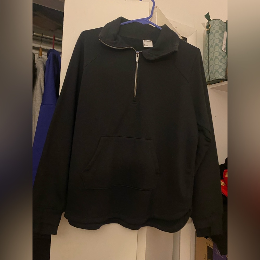 All in Motion Women’s Black Half Zip-Up Sweater